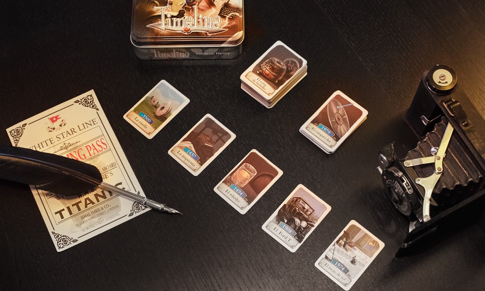 Juego de cartas Timeline