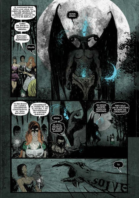 Las brujas de westwood-interior