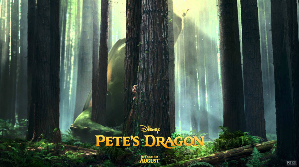 Peter y el Dragon poster